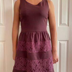 Plum dress